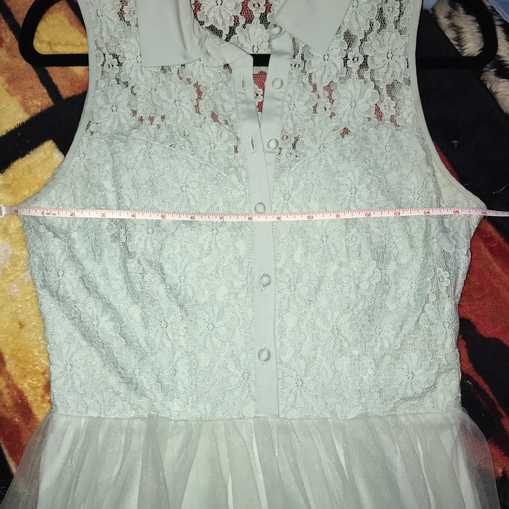 Lauren Conrad size 4 light blue beautiful dress 💕 - Picture 5 of 6